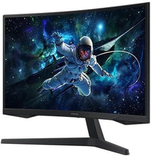 Load image into Gallery viewer, 27" Samsung Odyssey G5 G55C QHD Curved Gaming Monitor, 165Hz refresh rate and 1ms response time (MPRT), 1000R Curved Screen, AMD FreeSync, Middle East Version (New Launch) - LS27CG552EMXUE