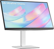 Load image into Gallery viewer, LG 27" 27US550-W, 4K (3840x2160) UHD Ultrafine IPS Computer Monitor with HDR10, DCI-P3 90%, 3-Side Borderless Design, White