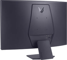 Load image into Gallery viewer, LG 32'' LG 32GS60QC-B Ultragear 32-inch Curved Gaming Monitor QHD (2560x1440) 180Hz 1ms 1000R AMD FreeSync HDR10 HDMIx2 DisplayPort Borderless Design Black Stabilizer DAS Crosshair FPS Counter - Black