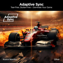 Load image into Gallery viewer, KOORUI G2511E Gaming Monitor, 24.5" FHD IPS 320Hz 1ms GTG, HDR400 95% DCI-P3, Adaptive Sync Compatible, Tilt Height and Vertical Adjustable, 2x HDMI 2.0 1x DP 1.4