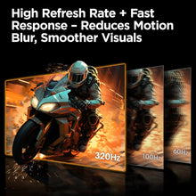 Load image into Gallery viewer, KOORUI G2511E Gaming Monitor, 24.5" FHD IPS 320Hz 1ms GTG, HDR400 95% DCI-P3, Adaptive Sync Compatible, Tilt Height and Vertical Adjustable, 2x HDMI 2.0 1x DP 1.4