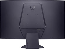 Load image into Gallery viewer, LG 32'' LG 32GS60QC-B Ultragear 32-inch Curved Gaming Monitor QHD (2560x1440) 180Hz 1ms 1000R AMD FreeSync HDR10 HDMIx2 DisplayPort Borderless Design Black Stabilizer DAS Crosshair FPS Counter - Black