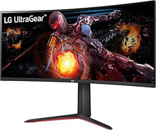 Load image into Gallery viewer, LG 34" 34GP63A-B UltraGear QHD Curved Gaming Monitor, VA with HDR 10 Compatibility and AMD FreeSync Premium, 160Hz, Black