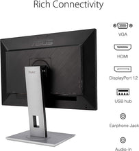 Load image into Gallery viewer, ASUS PA248QV ProArt Professional Monitor – 24.1-inch, IPS, WUXGA (1920 x 1200)