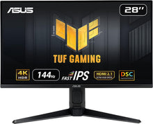 Load image into Gallery viewer, ASUS VG28UQL1A HDMI 2.1 TUF Gaming Monitor 28" 4K UHD (3840 x 2160), Fast IPS, 144 Hz, 1 ms GTG