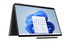 Load image into Gallery viewer, HP Spectre x360 Convertible 16 F2013DX - Raptor Lake - 13th Gen Core i7 13700H Processor 16GB 512GB SSD Intel Iris Xe Graphics 16" 3K+ IPS Backlit KB FPR W11 NightFall Black