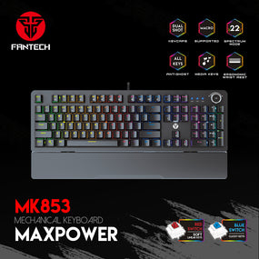 fantech mk853 rgb mechanical keyboard pakistan