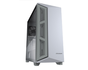 Cougar Dark Blader X5 Mid Tower PC Case with Superior Airflow – White