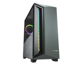 COUGAR Dark Blader X7 Midnight Green Midnight Green Distinctive RGB Mid-Tower Case with Superior Airflow