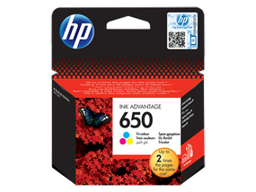 HP CARTRIDGE 650 TRI-COLOR