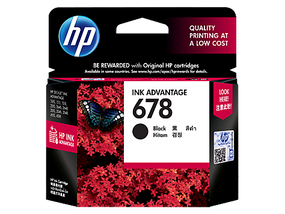 HP CARTRIDGE 678 BLACK