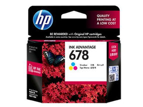 HP CARTRIDGE 678 TRI-COLOR