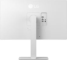 Load image into Gallery viewer, LG 27US550-W 27&quot; 4K (3840x2160) UHD Ultrafine IPS Computer Monitor with HDR10, DCI-P3 90%, USB-C, Adjustable Stand, 3-Side Borderless Design, White
