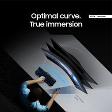 Load image into Gallery viewer, Samsung 34" Odyssey G5  Ultra-Wide  Gaming Monitor with 1000R Curved Screen | 165Hz, 1ms, FreeSync Premium, Large Display, Eye Comfort --LC34G55TWWPXEN--
