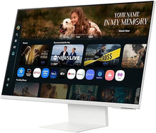 Load image into Gallery viewer, Samsung 32" M8 M80F Smart Monitor (AI &amp; Smart Features) 4K (3,840 x 2,160) 60hz, With Camera USB Type C, Height Adjustable, For Entertainment and Work, ( LS32FM801UMXUE )
