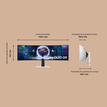 Load image into Gallery viewer, Samsung 49" Inch Gaming Monitor G9 -G93SD- 1800R curved Odyssey OLED  DQHD (5,120 x 1,440), 240Hz Response Time 0.03Ms Screen  1800R -LS49DG934SUXEN
