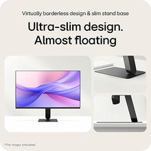 Load image into Gallery viewer, LG 24" LG24U411A-B, Full HD (1920 x 1080) IPS Computer Monitor, 120Hz, HDR10, Reader Mode, Flicker Safe, HDMI, Slim Stand Base, Black
