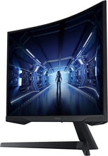Load image into Gallery viewer, Samsung 34" Odyssey G5  Ultra-Wide  Gaming Monitor with 1000R Curved Screen | 165Hz, 1ms, FreeSync Premium, Large Display, Eye Comfort --LC34G55TWWPXEN--
