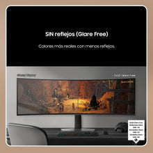Load image into Gallery viewer, Samsung 49" Inch Gaming Monitor G9 -G93SD- 1800R curved Odyssey OLED  DQHD (5,120 x 1,440), 240Hz Response Time 0.03Ms Screen  1800R -LS49DG934SUXEN
