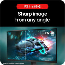 Load image into Gallery viewer, LG 27'  27GS65F-B  Ultragear IPS Full HD Gaming Monitor (1920 X 1080), 1ms, 180Hz, HDR 10, NVIDIA G-Sync, AMD FreeSync Compatible, DisplayPort, HDMI, HP Out, Tilt/Height/Pivot Adjustments, Black
