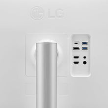 Load image into Gallery viewer, LG 27UP850K-W 27-inch Ultrafine 4K UHD (3840 x 2160) IPS Computer Monitor, 60Hz, 5ms, DisplayHDR 400, Built-in Speaker, HDMI, DisplayPort, USB Type-C 90W PD, Tilt/Height/Pivot Adjustable Stand, White
