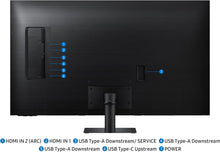 Load image into Gallery viewer, Samsung 43" M7 M70F Smart Monitor (AI &amp; Smart Features) 4K (3,840 x 2,160) 60hz, USB Type C, Simple Stand, Big screen for Entertainment and Work,( LS43FM702UMXUE )
