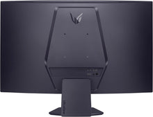 Load image into Gallery viewer, LG 32'' LG 32GS60QC-B Ultragear 32-inch Curved Gaming Monitor QHD (2560x1440) 180Hz 1ms 1000R AMD FreeSync HDR10 HDMIx2 DisplayPort Borderless Design Black Stabilizer DAS Crosshair FPS Counter - Black
