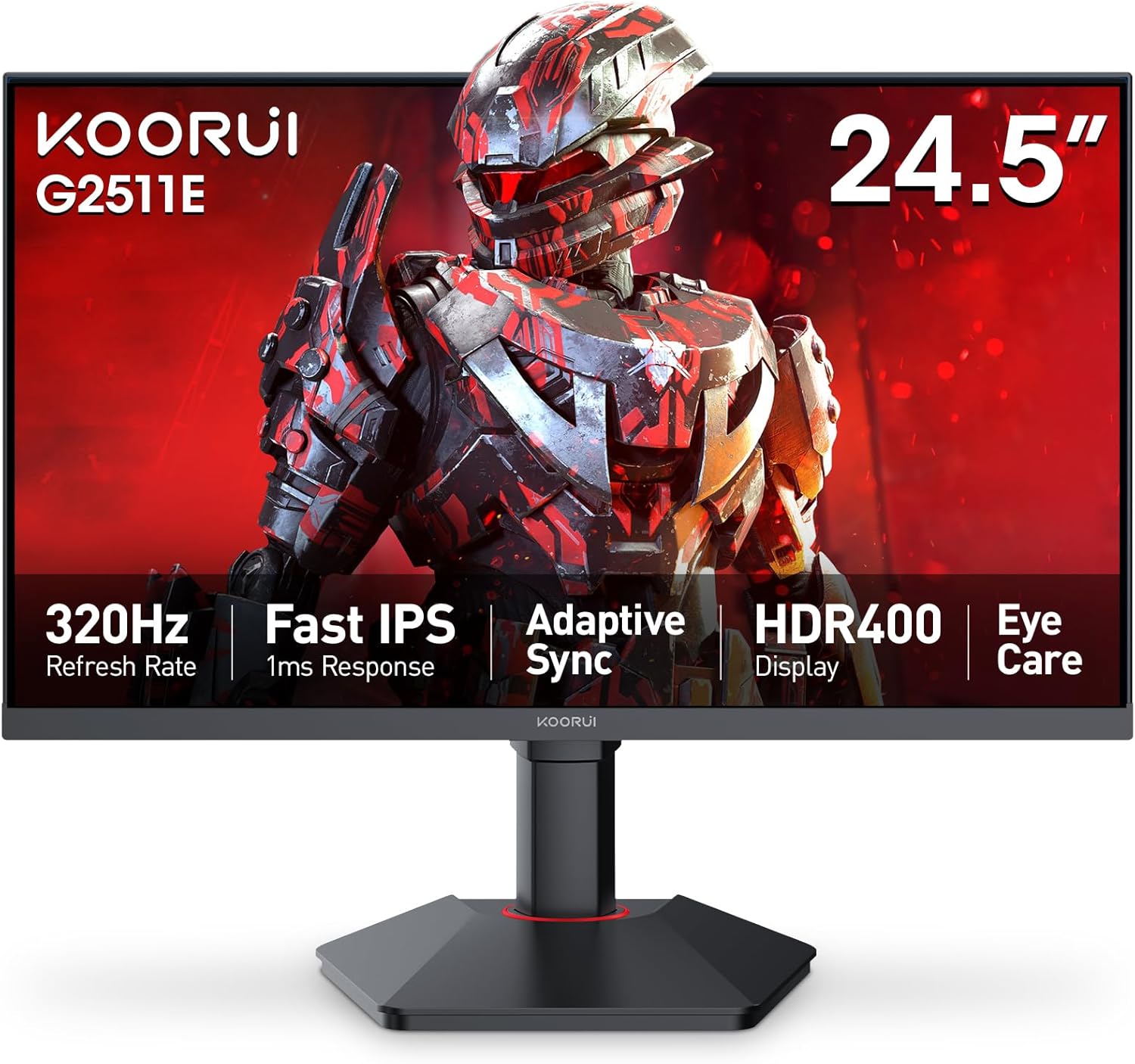 KOORUI G2511E Gaming Monitor, 24.5