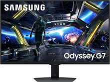 Load image into Gallery viewer, Samsung 32” Odyssey G7 (G70D) 4K UHD IPS 144Hz 1ms(GtG) Smart Gaming Monitor,  G Sync  (LS32DG702EMXUE)
