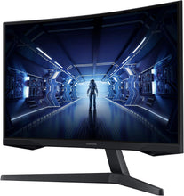 Load image into Gallery viewer, Samsung 34" Odyssey G5  Ultra-Wide  Gaming Monitor with 1000R Curved Screen | 165Hz, 1ms, FreeSync Premium, Large Display, Eye Comfort --LC34G55TWWPXEN--
