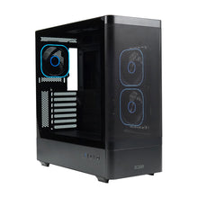 Load image into Gallery viewer, Ease EC123BM Panoramic Mesh ATX Gaming Case With Three ARGB Fans
