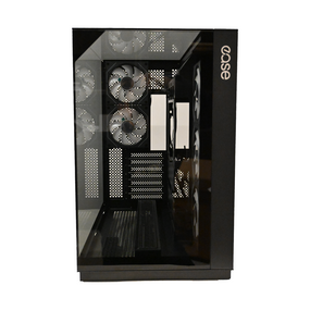EASE EC125 Tempered Glass CASE with Five ARGB Fans