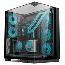 Load image into Gallery viewer, EASE EC125 Tempered Glass CASE with Five ARGB Fans
