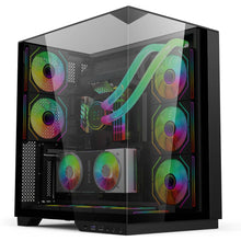 Load image into Gallery viewer, EASE EC125 Tempered Glass CASE with Five ARGB Fans
