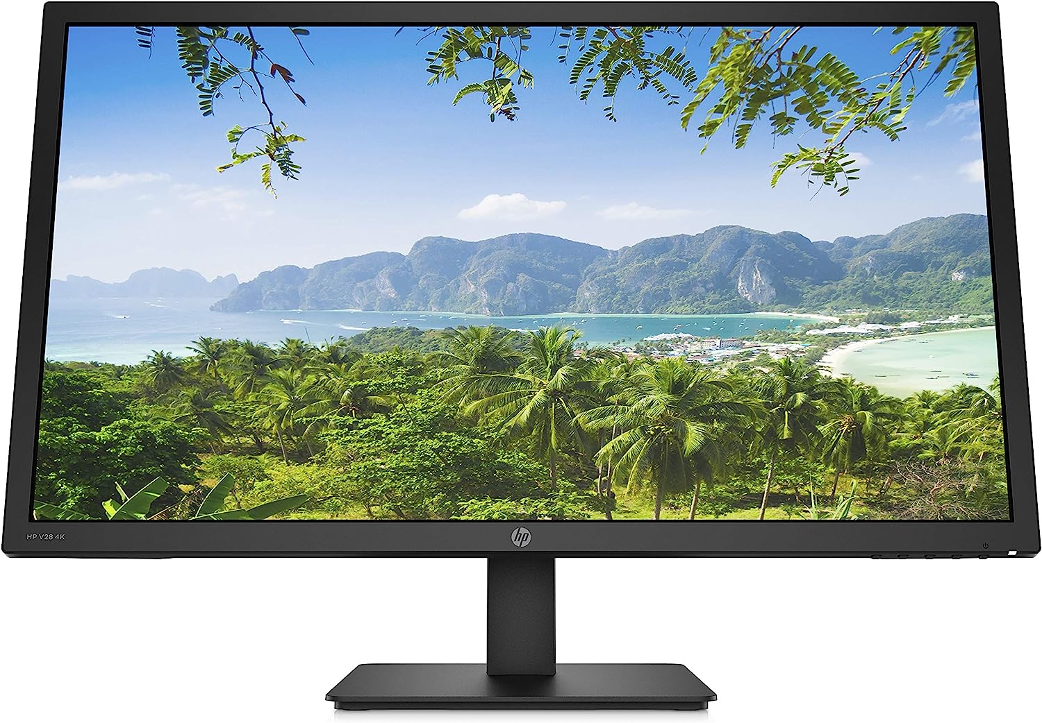 HP V28 4K Monitor 28-inch Diagonal Display, 3840 x 2160 at 60 Hz – Acom ...