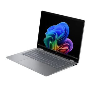HP OmniBook X Flip 14 FM0096TU - Lunar Lake - Intel Core Ultra 7 256V Processor 16-GB 512-GB 8-GB Intel Arc 130V Graphics 14" 2k 1200p IPS Touchscreen Convertible Display Backlit KB DTS:X® Ultra Audio TPM W11 (Meteor Silver, HP Direct Local Warranty, NEW)