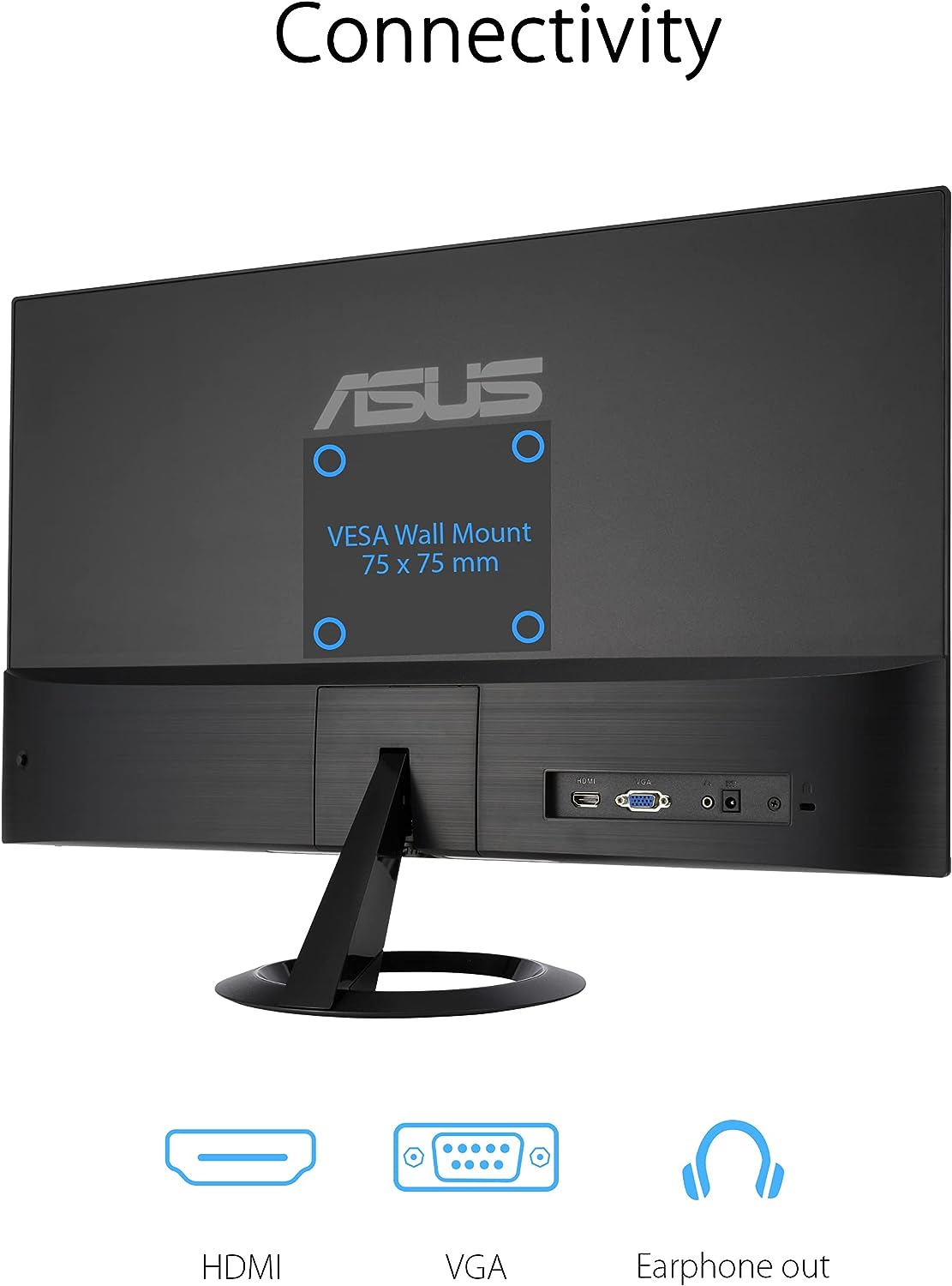 ASUS VZ27EHE Eye Care Monitor – 27 inch Full HD (1920 x 1080), IPS