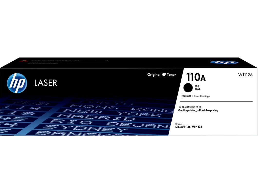 HP 110A Black Original Laser Toner Cartridge
