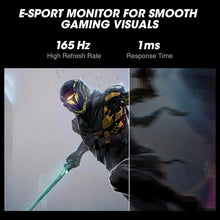 Load image into Gallery viewer, KOORUI 24E3 Gaming Monitor 23.8 Inch FHD IPS 165Hz 1ms
