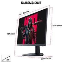Load image into Gallery viewer, KOORUI 24E3 Gaming Monitor 23.8 Inch FHD IPS 165Hz 1ms
