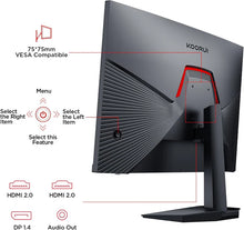 Load image into Gallery viewer, KOORUI   G2411P   24-inch   IPS   FHD   200Hz   Gaming   Monitor
