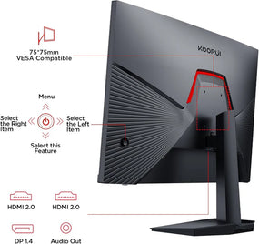 Koorui G2511P, 25″ (1920×1080) FHD 200Hz, IPS Gaming Monitor