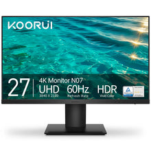 Load image into Gallery viewer, Koorui N07, 27″ 4K (3840×2160) UHD 60Hz, IPS Business Monitor
