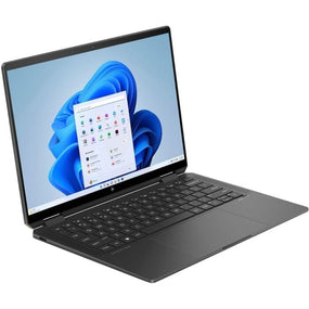 HP Spectre x360 14 EU0059tu - Intel Core Ultra 7 155H Processor 16-GB 512-GB SSD Integrated Intel ARC GC 14" 3K OLED 1800p MicroEdge Touchscreen Convertible Display DTS:X BKB FPR W11 (Nightfall Black, HP Direct Local Warranty)