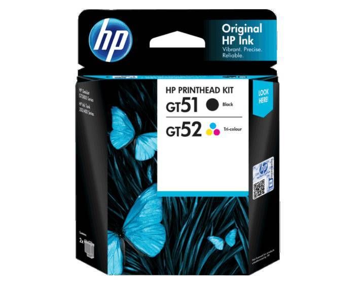 HP  GT51/GT52 2-pack Black/Tri-color 3JB06AA Printhead