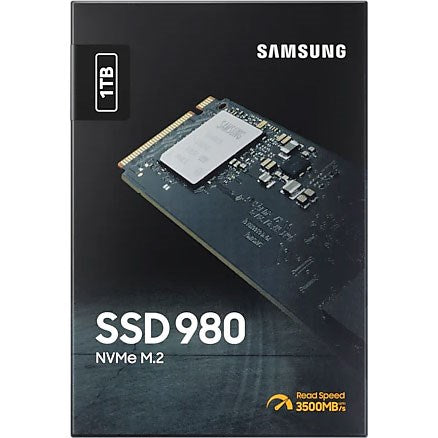 Samsung SSD 980 1TB PCIe Gen3x4 NVMe M.2