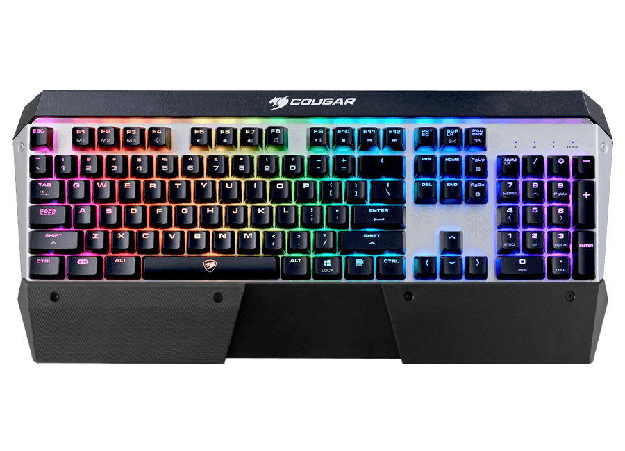 Cougar Attack X3 RGB Cherry MX RGB Backlit Mechanical Gaming Keyboard (Brown or Cherry)